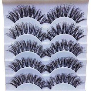 5 Wispy Mink False Eyelashes